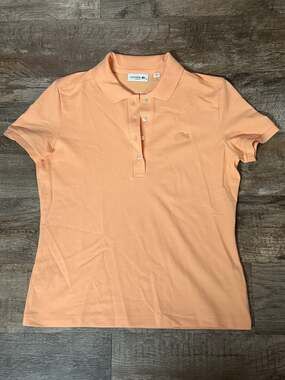 Lacoste Women's Slim Fit Stretch Mini Piqué Polo Shirt